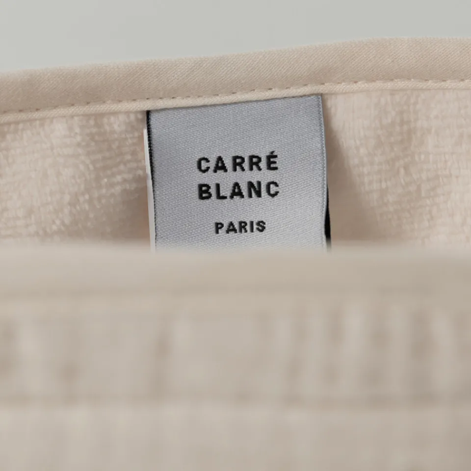 Carré Blanc Bandeau coton et gaze de coton biologique Naturelle naturel|Femme Coffrets Cadeaux|Accessoires Beauté