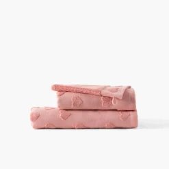 Carré Blanc Cape de bain coton Monjour sorbet|Enfant Capes De Bain|Nouveautés Bébénew