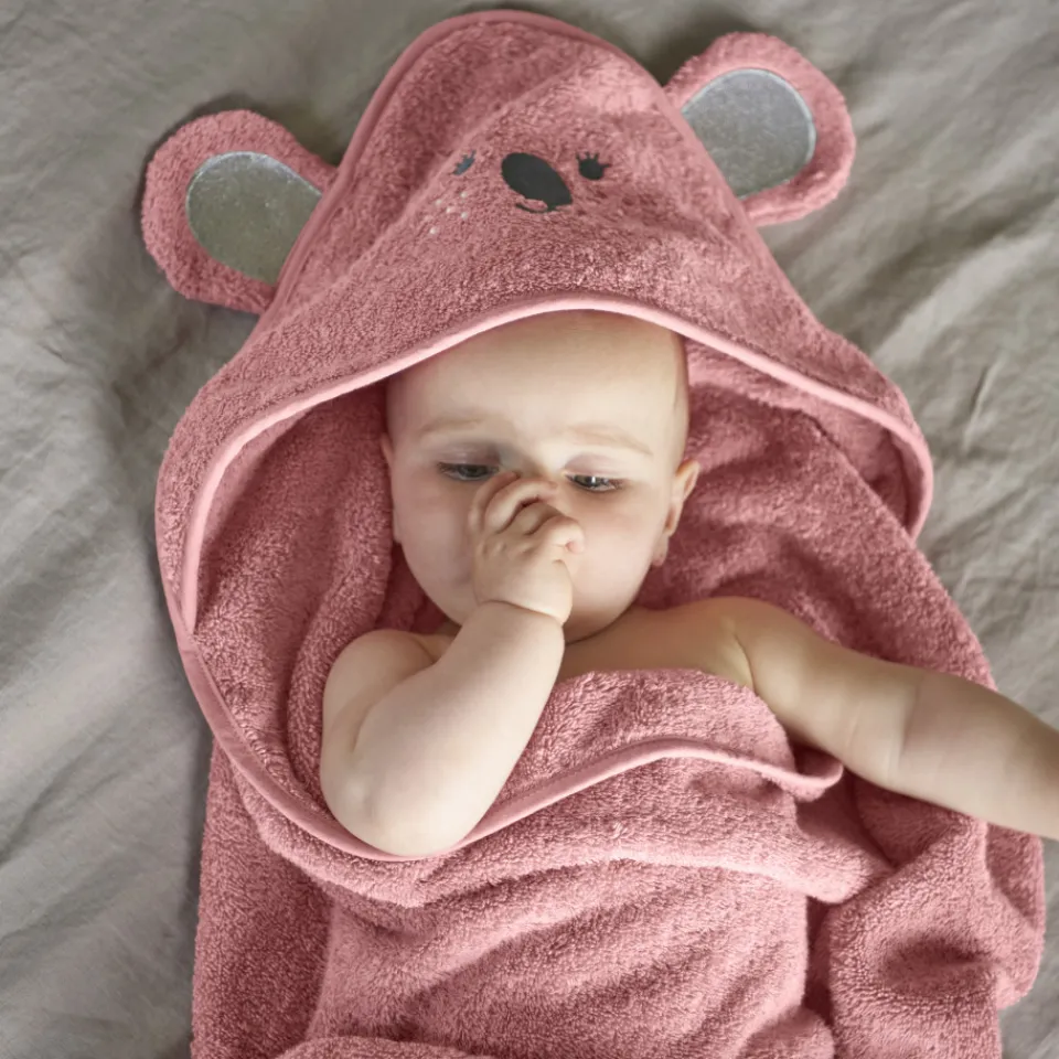 Carré Blanc Cape de bain coton Xmasful pétale|Enfant Capes De Bain|Nouveautés Bébénew