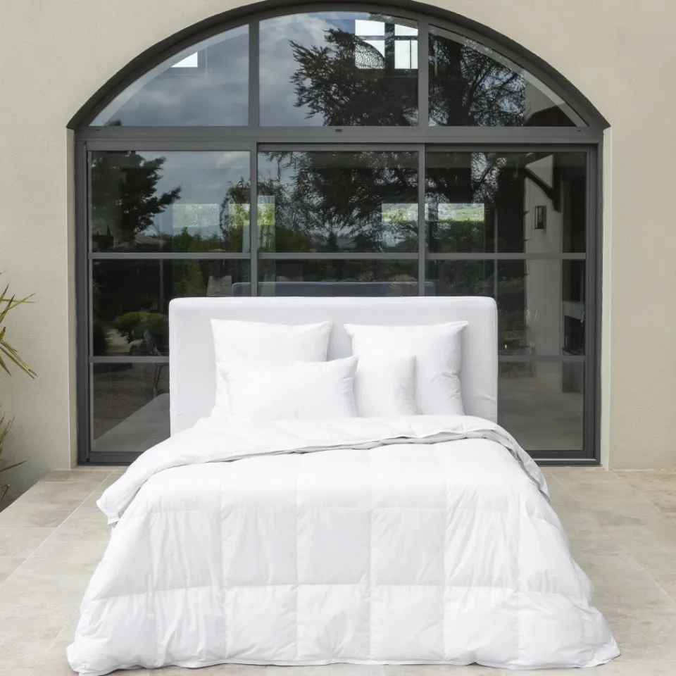 Carré Blanc Couette 3 en 1 naturel toutes saisons Opéra| Couettes