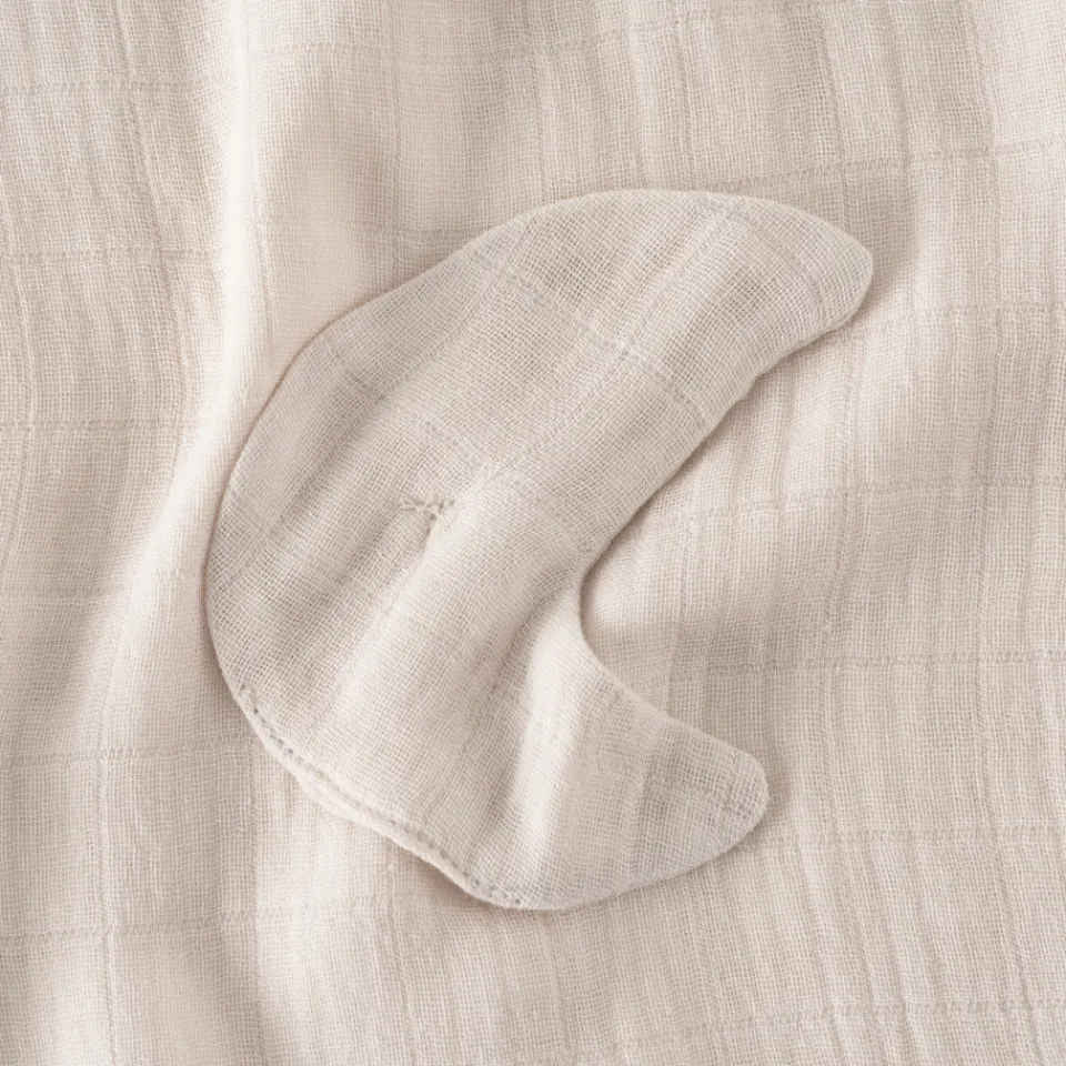 Carré Blanc Doudou coton bio Bienvenue naturel|Enfant Accessoires|Nouveautés Bébénew