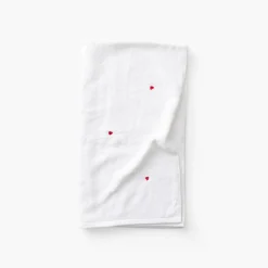 Carré Blanc Drap de bain coton Adore blanc|Femme Coffrets Cadeaux|Draps De Bain