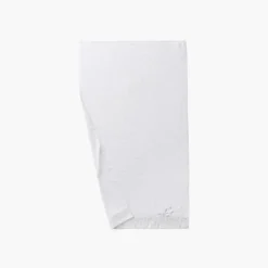 Carré Blanc Drap de bain coton et viscose de bambou Equinoxe neige| Draps De Bain