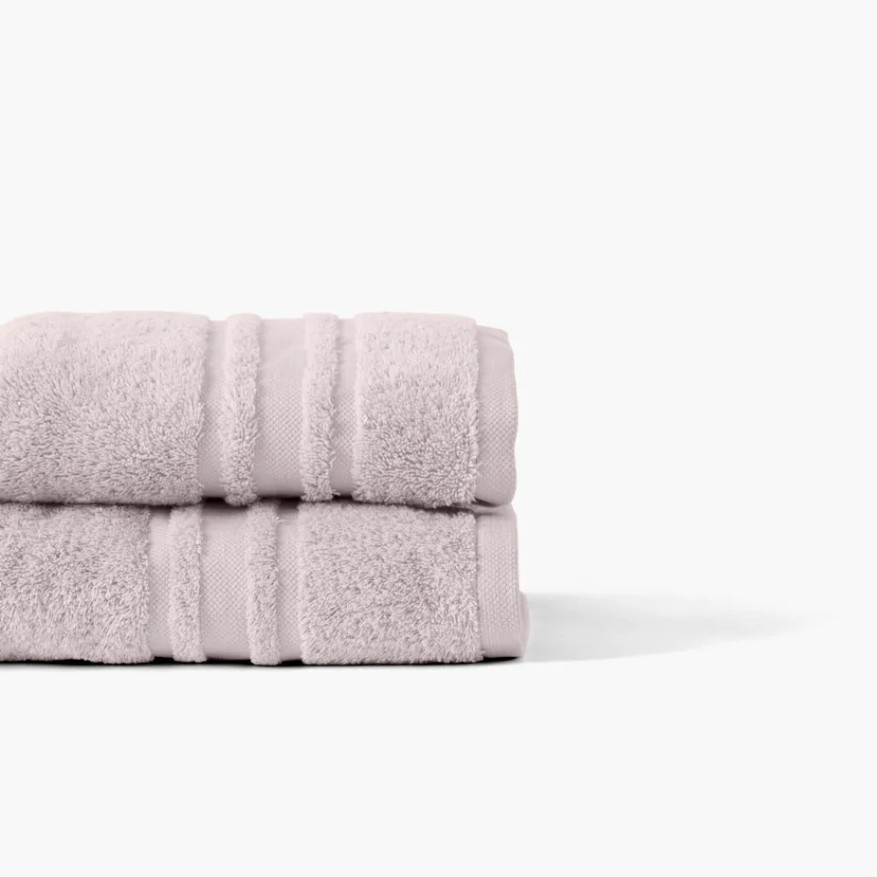 Carré Blanc Drap de bain coton Lola II nude| Draps De Bain