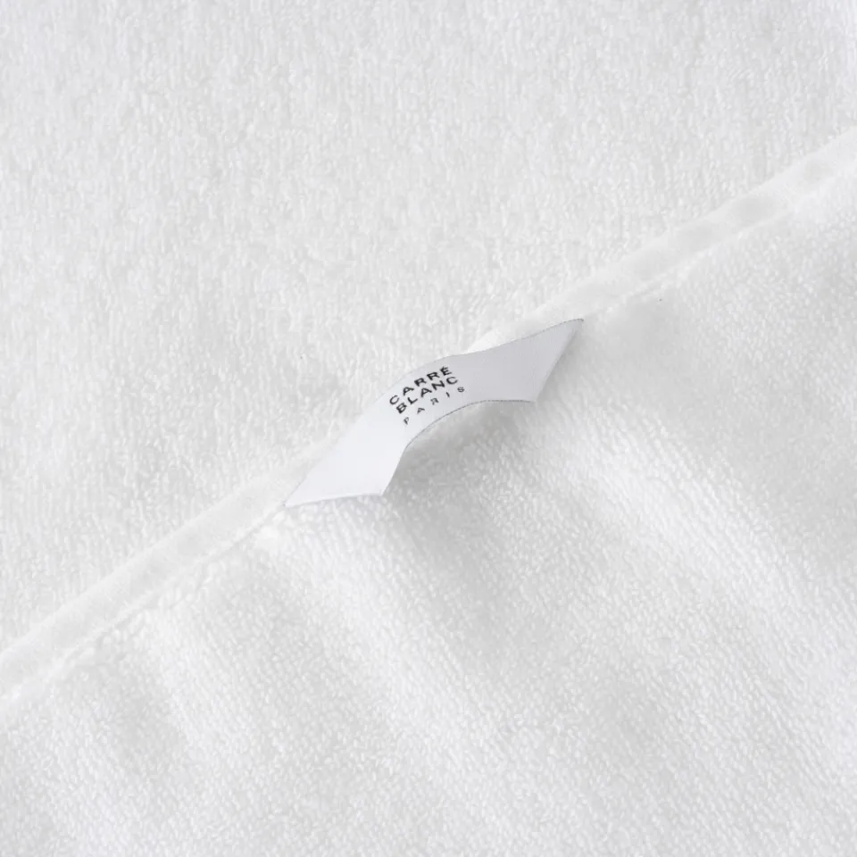 Carré Blanc Drap de bain coton Mon Ange blanc|Femme Coffrets Cadeaux|Draps De Bain