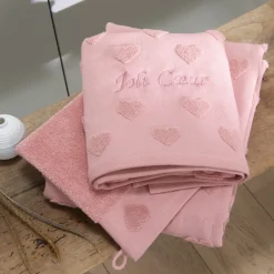 Carré Blanc Drap de bain coton Monjour sorbet|Enfant Draps De Bain|Nouveautés Bébénew
