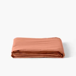 Carré Blanc Drap de lit percale de coton Neo tomette| Draps De Lit