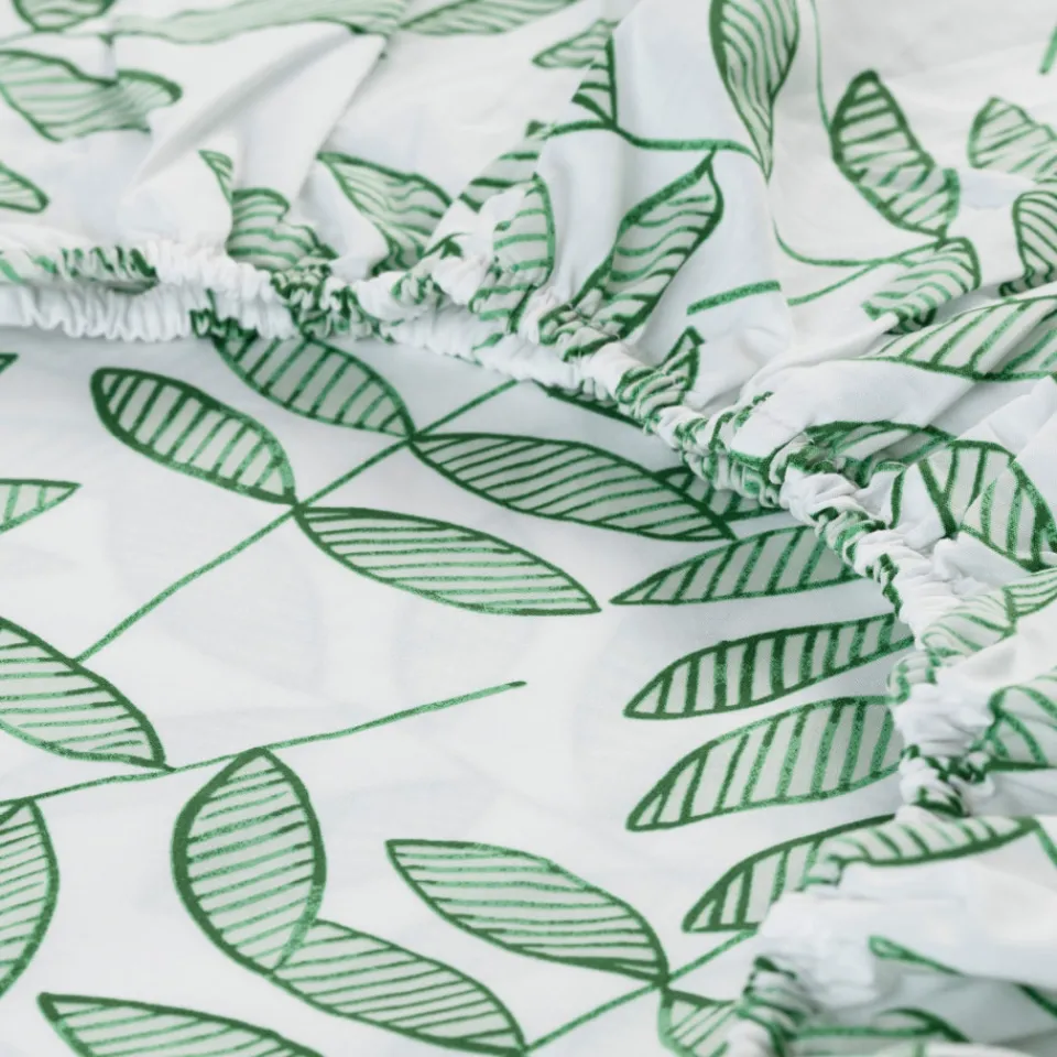 Carré Blanc Drap housse percale de coton Balata| Draps Housse