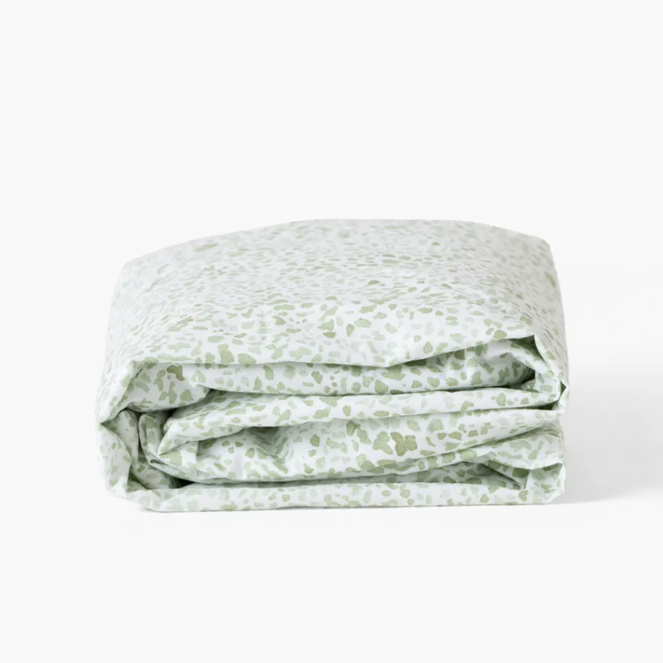 Carré Blanc Drap housse pur coton bio Safari|Enfant Linge De Litbio|Draps Housse