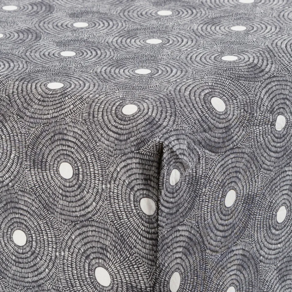Carré Blanc Drap housse pur coton lavé Eclipse| Draps Housse