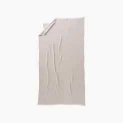 Carré Blanc Fouta coton Pyla lin| La Plage