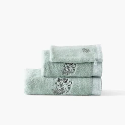 Carré Blanc Gant de toilette coton bio Jardine amande|Enfant Gants De Toilette