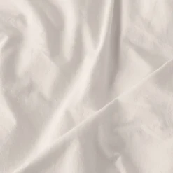 Carré Blanc Housse de couette enfant pur coton lavé biologique Souffle vanille|Enfant Housses De Couette