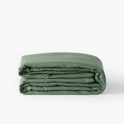 Carré Blanc Housse de couette enfant percale de coton Neo thym|Enfant Housses De Couette
