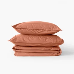 Carré Blanc Housse de couette enfant percale de coton Neo tomette|Enfant Housses De Couette