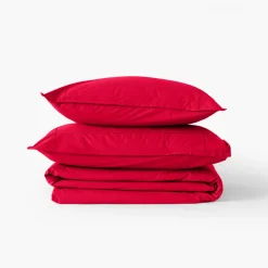Carré Blanc Housse de couette enfant percale de coton Neo grenadine|Enfant Housses De Couette