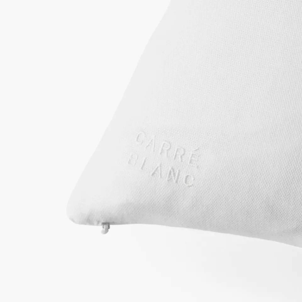 Carré Blanc Housse de coussin coton Elaphe|Homme Housses De Coussin|Coffrets Cadeaux