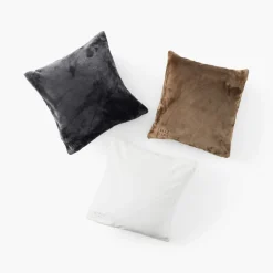 Carré Blanc Housse de coussin polaire Oslo anthracite|Homme Housses De Coussin|Coffrets Cadeaux