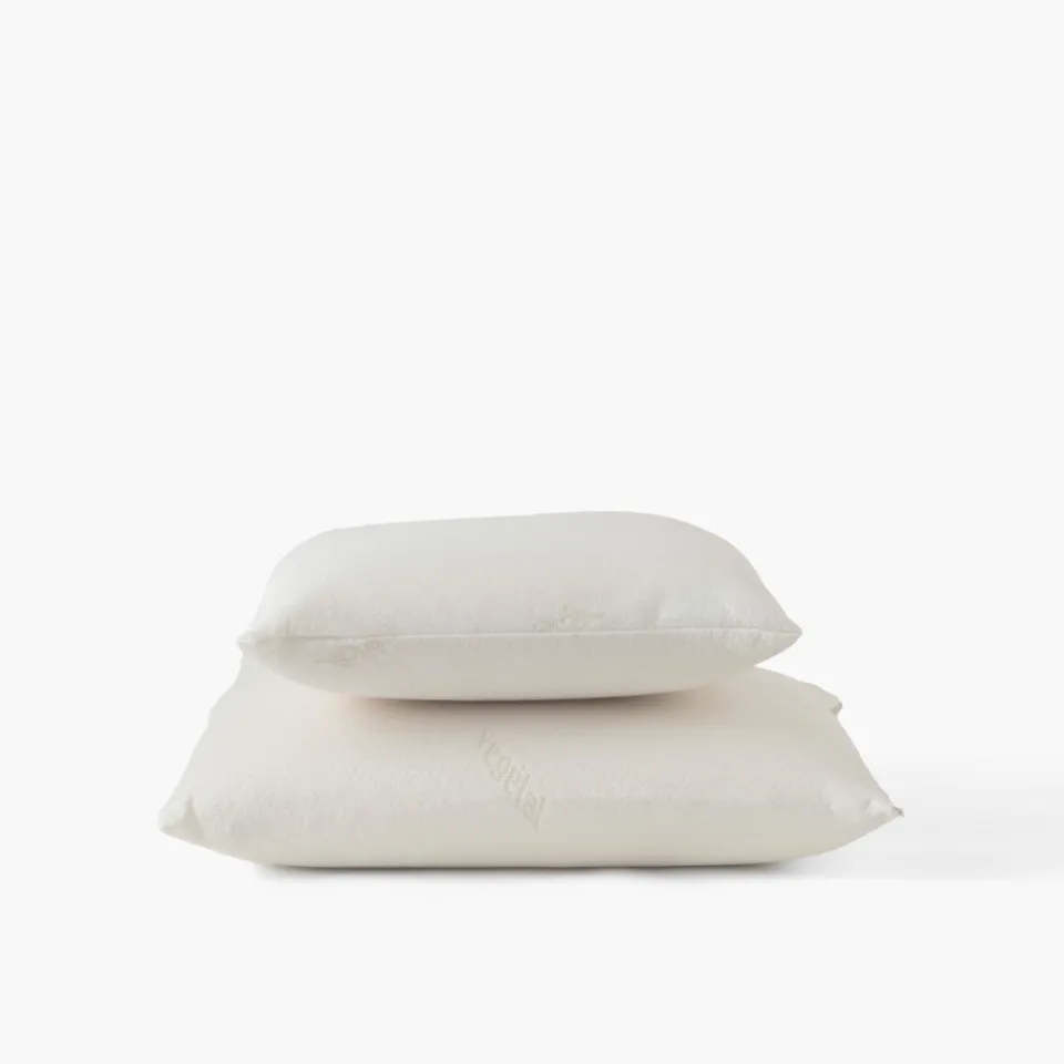 Carré Blanc Oreiller carré mémoire de forme Sérénité| Oreillers