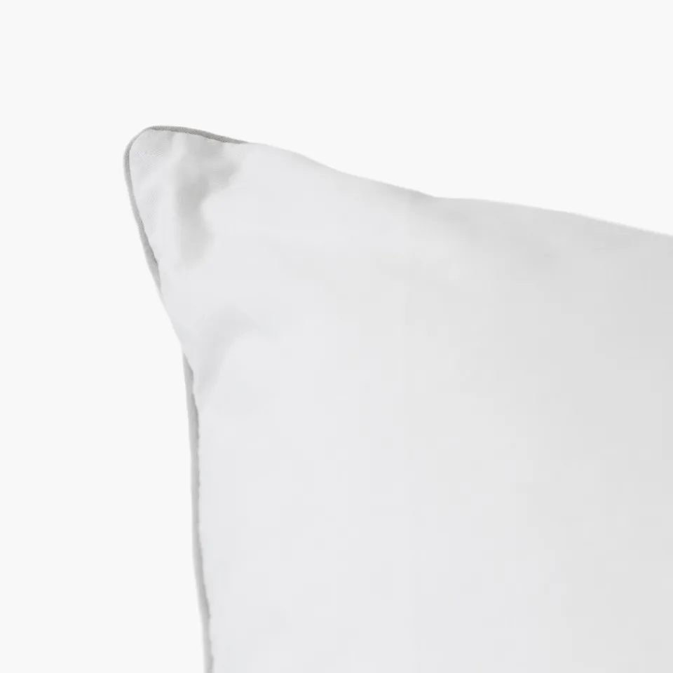 Carré Blanc Oreiller rectangulaire ferme synthétique Suprême| Oreillers
