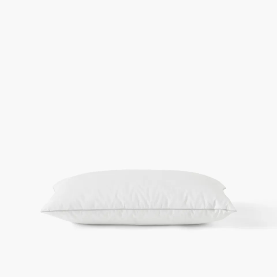 Carré Blanc Oreiller rectangulaire mi-ferme duvet et microfibre Kilim| Oreillers