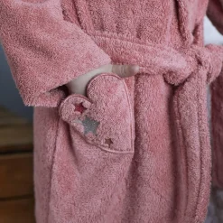 Carré Blanc Peignoir enfant coton Xmasful pétale|Enfant Peignoirs 12 Mois - 10 Ans|Nouveautés Bébénew