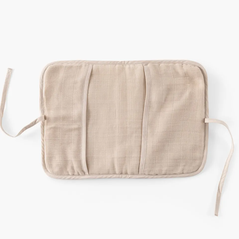 Carré Blanc Protège carnet de santé Merveille écru|Enfant Accessoires|Nouveautés Bébénew
