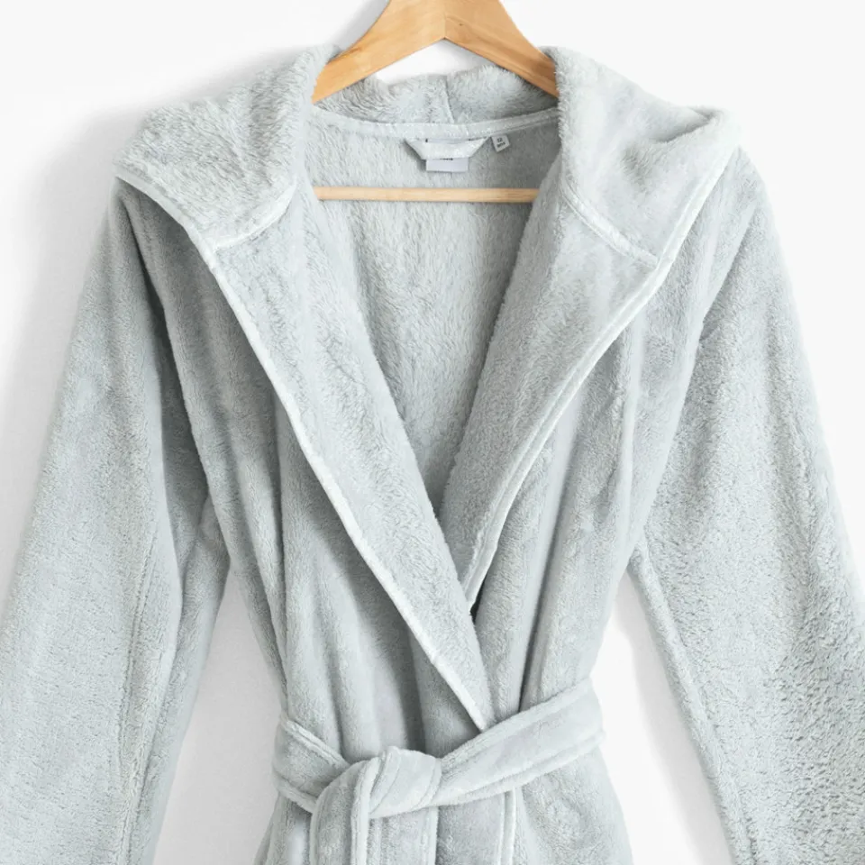Carré Blanc Robe de chambre ado polaire à capuche Elsa|Enfant Robes De Chambre