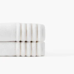 Carré Blanc Serviette de toilette coton Mon Ange blanc|Femme Coffrets Cadeaux|Serviettes De Toilette