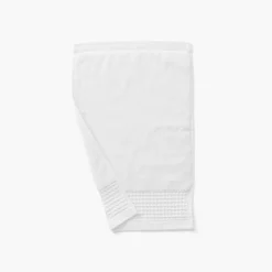 Carré Blanc Serviette invité bouclette de coton biologique Source blanc| Serviettes Invité