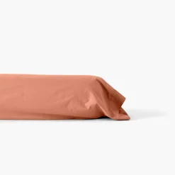 Carré Blanc Taie de traversin percale de coton Neo tomette| Taies De Traversin
