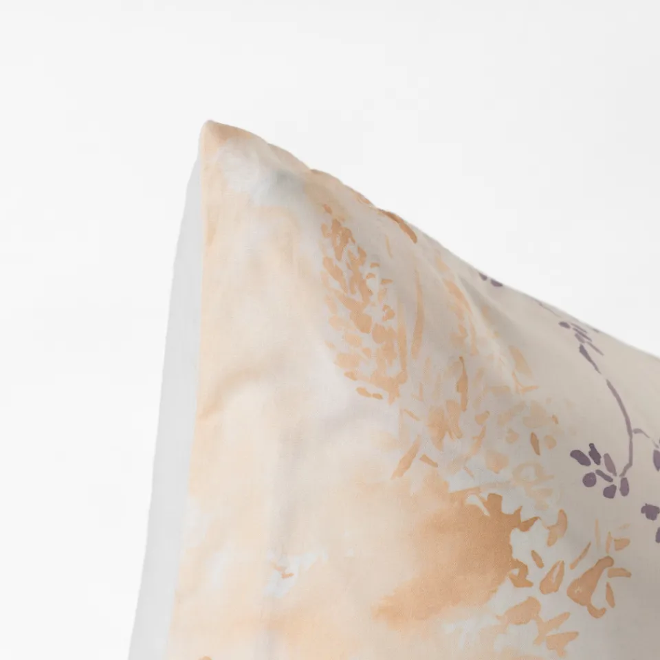 Carré Blanc Taie d'oreiller carrée percale de coton Bloomart| Taies D’oreiller