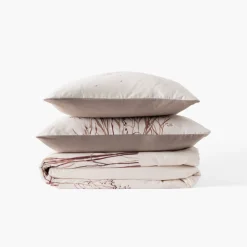 Carré Blanc Taie d'oreiller rectangulaire satin de coton Aura| Taies D’oreiller