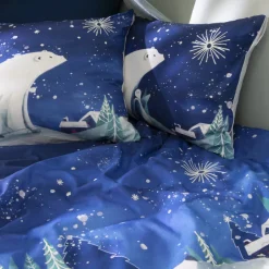 Carré Blanc Taie d'oreiller rectangulaire phosphorescente coton Stellaire enfant|Enfant Taies D'oreiller|Nouveautés Bébénew
