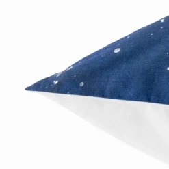 Carré Blanc Taie d'oreiller rectangulaire phosphorescente coton Stellaire enfant|Enfant Taies D'oreiller|Nouveautés Bébénew