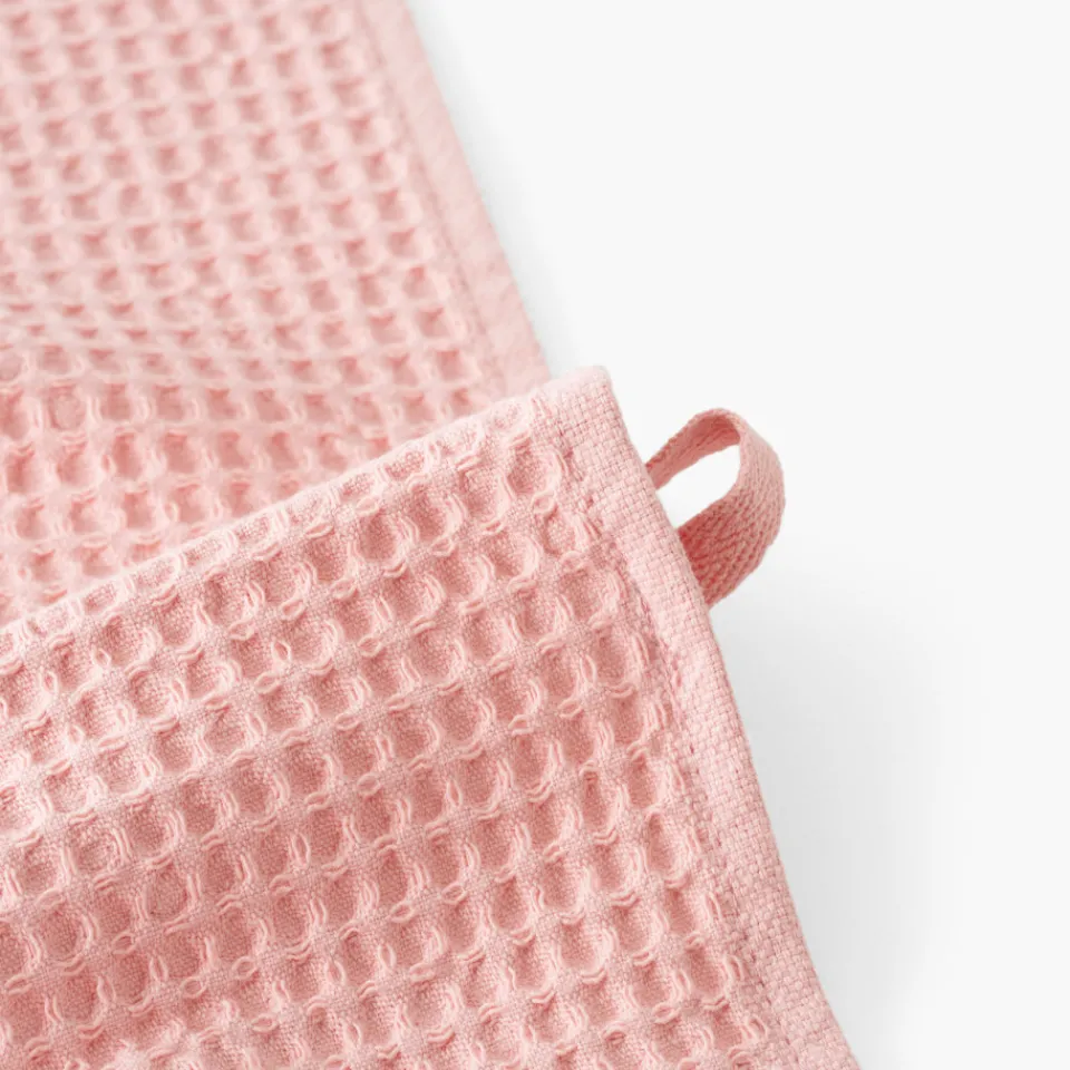 Carré Blanc Torchon coton nid d'abeille Aime nude|Femme Torchons & Essuie-mains|Coffrets Cadeaux