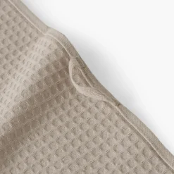 Carré Blanc Torchon de cuisine coton Signature grège|Femme Torchons & Essuie-mains|Coffrets Cadeaux